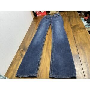 Wrangler Willow Women's Ultimate Riding Jean Mid Rise Bootcut Size 00x38